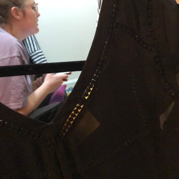 Anthropologie black blouse - Picture 2 of 2